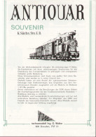 Catalogue Technomodell 1992 ANTIQUAR Souvenir K.Sächs Sts. E.B.  - En Allemand - Deutsch