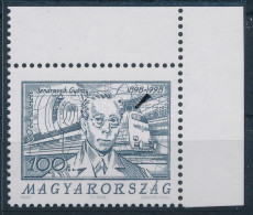 ** 1998 Jendrassik György ívsarki Bélyeg Lemezhibával / Mi 4502 With Plate Variety - Other & Unclassified