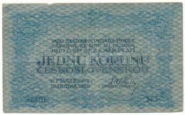 Csehszlovákia 1919. 1K T:F,VG Czechoslovakia 1919. 1 Koruna C:F,VG Krause 6.a - Unclassified