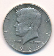 Amerikai Egyesült Államok 1964. 1/2$ Ag "Kennedy" T:AU,XF USA 1964. 1/2 Dollar Ag "Kennedy" C:AU,XF Krause KM#202 - Unclassified
