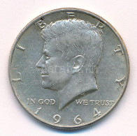 Amerikai Egyesült Államok 1964. 1/2$ Ag "Kennedy" T:AU USA 1964. 1/2 Dollar Ag "Kennedy" C:AU  Krause KM#202 - Unclassified
