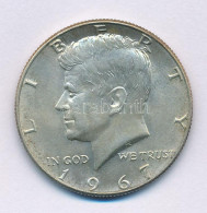 Amerikai Egyesült Államok 1967. 1/2$ Ag "Kennedy" T:AU Patina USA 1967. 1/2 Dollar Ag "Kennedy" C:AU Patina Krause KM#20 - Unclassified