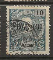 1902 USED Macau Mi 127 - Usados