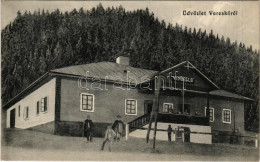 T2/T3 1912 Vereskő, Cervená Skala (Királyhegyalja, Sumjácz, Sumiac); Vendéglő. Kiszely János Kiadása / Restaurant + "ZÓL - Non Classificati