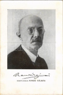 ** T3 Kandó Kálmán (1869-1931) A GANZ Vállalat Vezérigazgatója Az 1918-1925 években / Hungarian Iron And Machine Factory - Unclassified