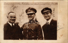 * T3 1928 Az Atlanti-óceán átrepülése: Köhl, Hünefeld, Fitzmaurice, A Levegő Három Muskétása, Akik Alig Tudták Elkerülni - Unclassified