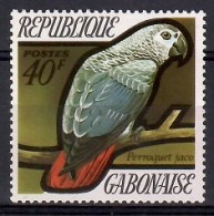 Gabon 1971 Mi 449 MNH  (LZS6 GBN449) - Papagayos