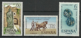Spain 1967 Mi 1720-1722 MNH  (ZE1 SPN1720-1722) - UNESCO