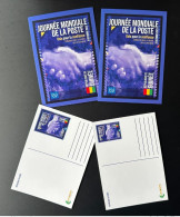 Guinée Guinea 2023 Stationery Entier Ganzsache Journée Mondiale De La Poste World Post Day UPU Confiance - Emissions Communes