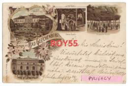 Austria-styrie-gleichenberg Gruss Aus Bad Gleichenberg Del 1898 ( Kleinnes Format) - Bad Gleichenberg