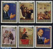 Guinea, Republic 1970 Lenin Birthday 6v, Mint NH, History - Lenin - Lenin