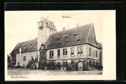 AK Gandersheim, Rathaus In Der Gesamtansicht - Bad Gandersheim
