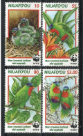 Niuafo'ou 1998 Mi 326-329 MNH  (ZS7 NFU326-329) - Papagayos