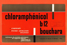 6153 / CHLORAMPHENICOL B-12 Laboratoire Docteur BOUCHARA Tampon Pharmacie BENOIT 15 Rue Emile ZOLA Castres Buvard - Chemist's