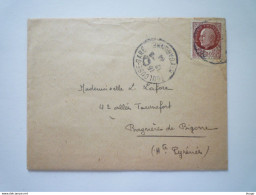 2024 - 2703  LETTRE Au Départ De TOULOUSE-GARE  à Destination De  BAGNERES-DE-BIGORRE   1944   XXX - Lettres & Documents