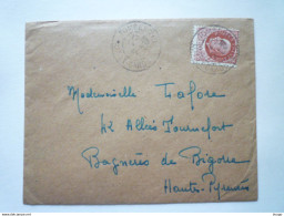 2024 - 3105  Enveloppe Au Départ De TOMBEBOEUF  (Lot-et-Garonne)  à Destination De BAGNERES   1944    XXX - Lettres & Documents