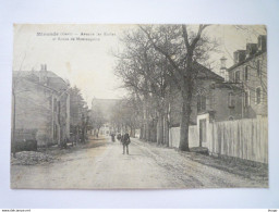 2024 - 5496  MIRANDE  (Gers)  :  Avenue Des ECOLES  Et Route De Montesquiou   XXX - Mirande