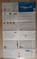 Atlas Aérien D'United Airlines Avec Une Carte Des États-Unis (92cm X 53cm) - Mondo