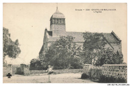 CAR-ADJP8-0452-23 - CHATELUS-MALVALEIX - L'église - Chatelus Malvaleix