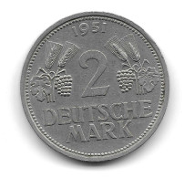 Germany 2 Mark 1951 D - 2 Mark