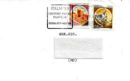 ITALIA ITALY - 1984 ROMA Esposizione Mondiale Filatelia Roma Italia '85 - 2150 - 1981-90: Marcophilia