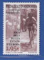 Andorra Span. 2005 Mi.-Nr. 325 Sportspiele D. Europäischen Kleinstaaten ** / MNH - Other & Unclassified
