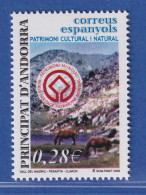 Andorra Span. 2005 Mi.-Nr. 322 Tal Von Madriu-Perafita-Claror UNESCO ** / MNH - Other & Unclassified