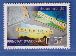 Andorra Span. 2006 Mi.-Nr. 335 Fulbright-Stipendien An Andorraner  ** / MNH - Other & Unclassified