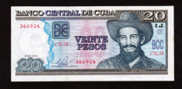CUBA 20 PESOS 2013 UNC/SC Pick.122h - Cuba
