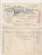 54-A.Rolin..Appareils De Chauffage, Calorifères à Vapeur. ..Nancy...(Meurthe-et-Moselle)...1910 - Other & Unclassified