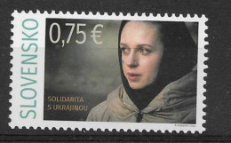 SLOVAQUIE - SLOVAKIA - 2022 - SOLIDARITE AVEC L'UKRAINE - SOLIDARITY WITH UKRAINE - - Ongebruikt