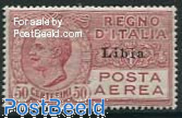 Italian Lybia 1928 50c, Stamp Out Of Set, Unused (hinged) - Libia
