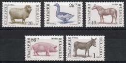 Bulgaria 1991 Mi 3923-3927 MNH  (ZE2 BUL3923-3927) - Geese