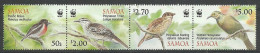 Samoa 2009 Mi 1067-1070 MNH  (ZS7 SMAvie1067-1070a) - Songbirds & Tree Dwellers
