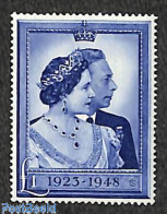 Great Britain 1948 1P, Stamp Out Of Set, Mint NH, History - Kings & Queens (Royalty) - Unused Stamps