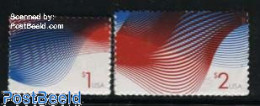 United States Of America 2015 Patriotic Wave 2v S-a, Mint NH - Nuevos