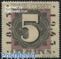 Brazil 1943 5Cr, Stamp Out Of Set, Unused (hinged) - Unused Stamps