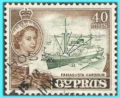 CYPRUS- GREECE- GRECE- HELLAS 1955: from set  Used - Cyprus (...-1960)
