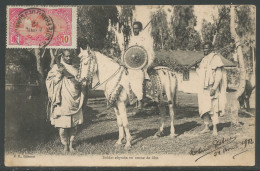 Carte P De 1912 ( Soldat Abyssin En Tenue De Fête ) - Somalia