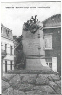 Frameries  Manument Joseph Dufrane Place Bosquétia (( Reproduction )) - Frameries
