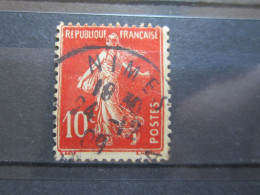 TIMBRE FRANCE N° 138 - OBLITERATION NIMES - 1906-38 Säerin, Untergrund Glatt