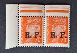 France 1944 Libération De Lyon N°6 C Cédille A 70 C **TB - Unused Stamps