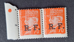 France 1944 Libération De Lyon N°6 C Cédille A 70c **TB - Unused Stamps