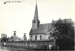 Hensies Rue De L'Eglise  ( Charbonnage Arrière Plan ) - Bernissart
