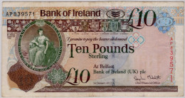 Great Britain Bank Of Ireland £10 Pounds Banknote 2013 - 10 Pounds
