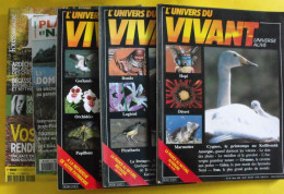 Lot De 5 Revues Magazine L'univers Du Vivant, Forêts, Plantes Et Nature. 2000-2004. Dombes Vosges Ardèche - Dieren