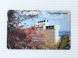 South Korea Telecom Phonecard, Sheraton Walker Hill  HOTEL & TOWERS SEOUL, Set Of 1 Used Card - Corea Del Sur