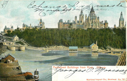 CANADA PARLLAMENT BUILDINGS FROM RIVER OTTAWA - Ottawa