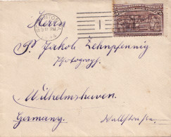 USA 1894 – 5c Columbian "Soliciting Aid Of Isabella" On Cover To Germany (Wilhelmshaven) – Clear Canton & New York Postm - ...-1900