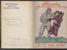 Delcampe - Piesecke Schreibt Aus'n Krieg : Kriegserlebnisse Eines Berliner Rollwagenkutschers / Hrsg. Von Ernst Rudolphi. - Humor